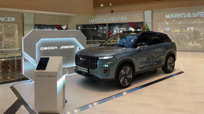 Το Jaecoo 7 έγινε έκθεμα στο The Mall Athens